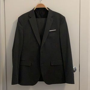 Zara Slim Suit Gray